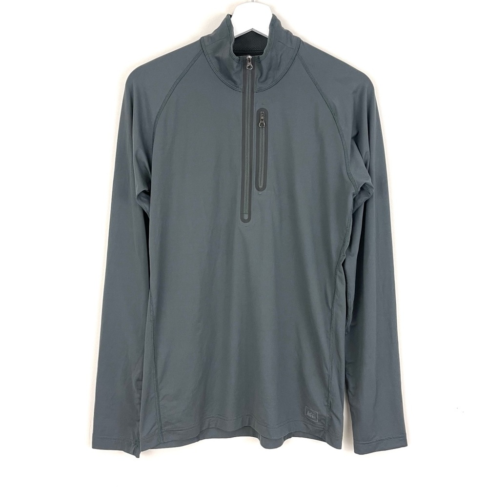REI Men's 1/2 Zip Long Sleeve Pull Over